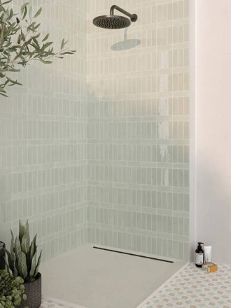 Carrelage Créatif Artisanal Sauge Glossy - 5x15cm - FV2702068