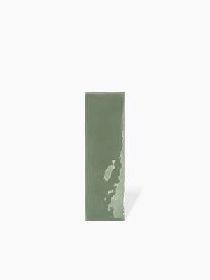 Carrelage Créatif Artisanal Vert Glossy - 5x15cm - FV2702070