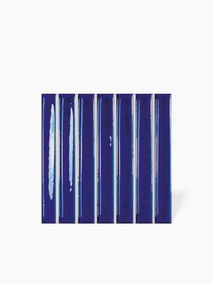 Carrelage Douceur Bleu Indigo Brillant - 11.6x11.6cm - FV2702089