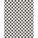 Carrelage Imitation Mosaïque Blanc et Noir - 28x28cm - FV2702095