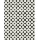 Carrelage Imitation Mosaïque Blanc et Noir - 28x28cm - FV2702096