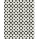 Carrelage Imitation Mosaïque Blanc et Noir - 28x28cm - FV2702096