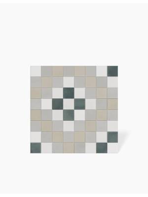 Carrelage Imitation Mosaïque Pac Marine - 28x28cm - FV2702099