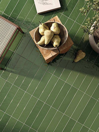 Carrelage Preston Rectangulaire Vert - 8x31.5cm - FV2702104