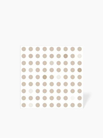 Carrelage Mural Point Blanc Crème  - 13x13cm - FV2702126