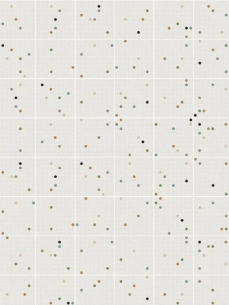 Carrelage Mural Point Multi-Couleur - 13x13cm - FV2702128