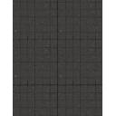 Mosaïque carrée sur maille Noir Moucheté - 30x30cm - FV2702130