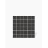 Quadratisches Mosaik auf Maschendraht Schwarz Gesprenkelt - 30x30cm - FV2702130