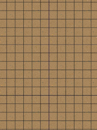 Mosaïque carrée sur maille Ocre Mouchetée - 30x30cm - FV2702131