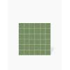 Quadratisches Mosaik auf Netz Grün Gesprenkelt - 30x30cm - FV2702132
