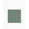 Quadratisches Mosaik auf Netz Indigo Gesprenkelt - 30x30cm - FV2702133