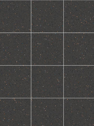 Carrelage Motif Apect Terrazzo Blanc et Noir 20x20cm - R10 - FV2702139