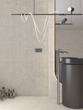 Carrelage Effet Pierre Beige -120x120cm - FV2702151