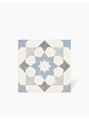 Carrelage Tara Etoile Bleue - 22.3x22.3cm - FV2702165