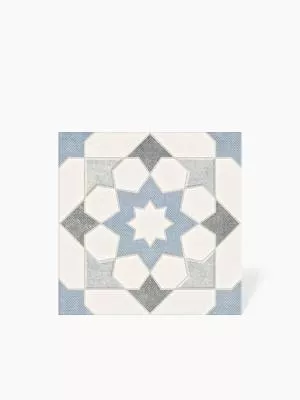 Carrelage Tara Etoile Verte - 22.3x22.3cm - FV2702164