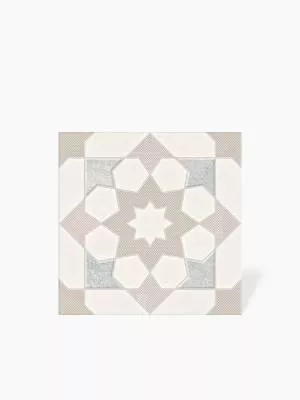 Carrelage Tara Etoile Verte - 22.3x22.3cm - FV2702164