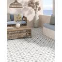 Carrelage Tara Fleur Bleue - 22.3x22.3cm - FV2702168