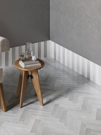 Carrelage Rectangulaire Tierra Blanc - 4.6x18.4cm - FV2702170