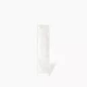 Carrelage Rectangulaire Tierra Blanc - 4.6x18.4cm - FV2702170