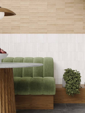 Carrelage Rectangulaire Tierra Sable - 4.6x18.4cm - FV2702171