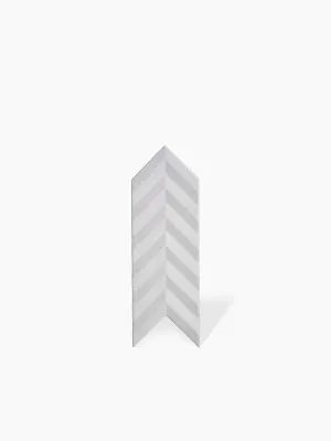 Carrelage Relief Flèche Blanc - 15x38cm - FV2702173 