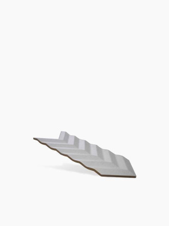 Carrelage Relief Flèche Blanc - 15x38cm - FV2702173