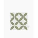 Carrelage Maya Pétales de Fleur Taupe - 22.3x22.3cm - FV2702179