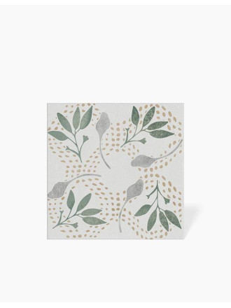 Carrelage Nazca Floral - Sol et Mur - 12.3x12.3cm - FV2702182