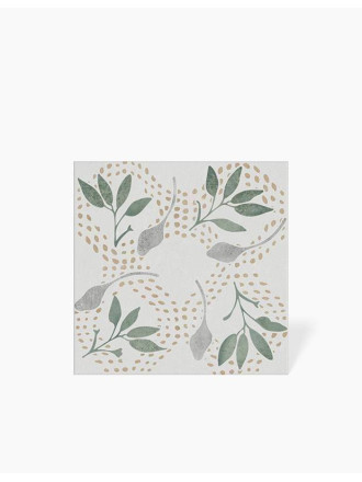 Carrelage Nazca Floral - Sol et Mur - 12.3x12.3cm - FV2702182