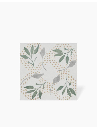 Carrelage Nazca Floral - Sol et Mur - 12.3x12.3cm - FV2702182