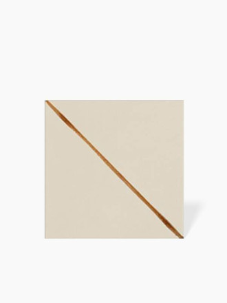 Carrelage Faience Beige Trait Multi-couleur - 13x13cm - FV2702110