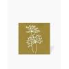 Keramikfliese Ocker Blume - 13x13cm - FV2702111
