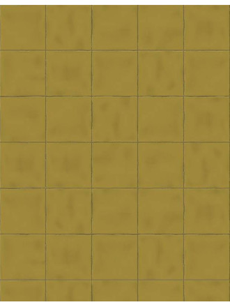 Carrelage Faience Ocre Uni - 13x13cm - FV2702113