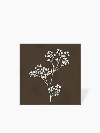 Carrelage Faience Grenat Fleur - 13x13cm - FV2702116