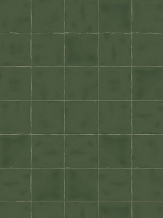 Carrelage Faience Vert Royal Uni - 13x13cm - FV2702120