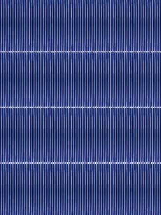 Carrelage Rectangulaire Effet Vague Bleu Cobalt - 11.25x45cm - FV2702189