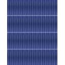 Carrelage Rectangulaire Effet Vague Bleu Cobalt - 11.25x45cm - FV2702189