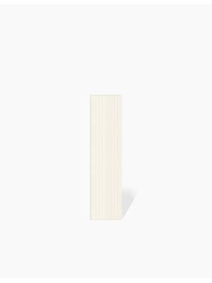 Carrelage Rectangulaire Relief Blanc - 10x40cm - FV2702186