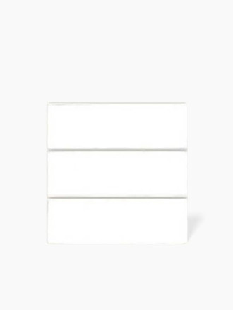 Faïence Lumineuse Blanc - 5x15cm - FV2702195