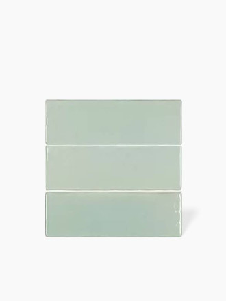 Faïence Lumineuse Vert Amande- 5x15cm - FV2702199