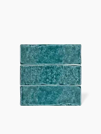 Faïence Lumineuse Vert Ancien- 5x15cm - FV2702201