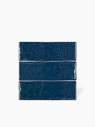 Faïence Lumineuse Bleu Saphire- 5x15cm - FV2702204