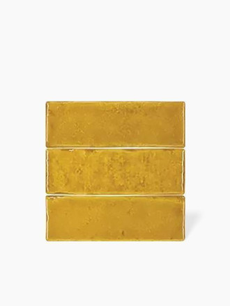 Faïence Lumineuse Jaune - 5x15cm - FV2702208