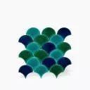 Carrelage Ecaille Océan Mix - 30.2x29.4cm - FV2702210