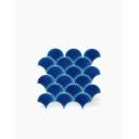 Carrelage Ecaille sur Maille - Bleu Marine - 30.2x29.4cm - FV2702212