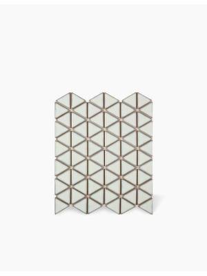 Carrelage Losange Sur Maille - Blanc - 26x30cm - FV2702216