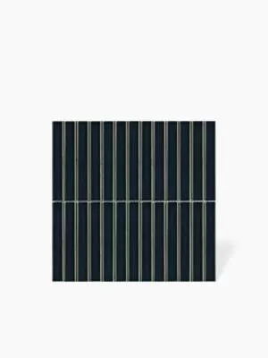 Carrelage Plaquette Rectangulaire sur Maille - Vert Olive - 29.6x29.9cm - FV2702220