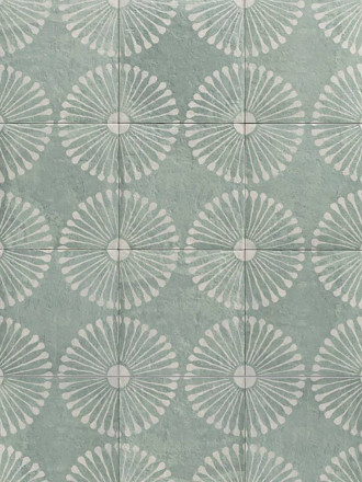 Carrelage Sol et Mur Munata Vert et Beige - 20x20cm - FV2702230