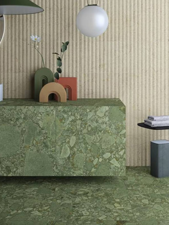 Carrelage Terrazzo Vert  - 60x60cm - FV2702225