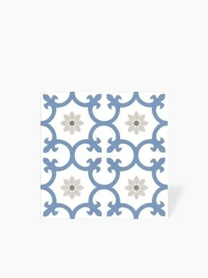 CARRELAGE EFFET CARREAU DE CIMENT 25X25 CM - FV2702002